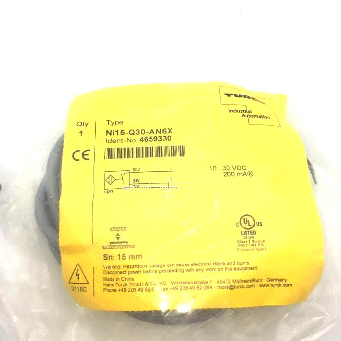1X TURCK Ni15-Q30-AN6X Ni15-Q30-AP6X Ni15-Q30-RN6X Ni15-Q30-RP6X Switch PLC Unit