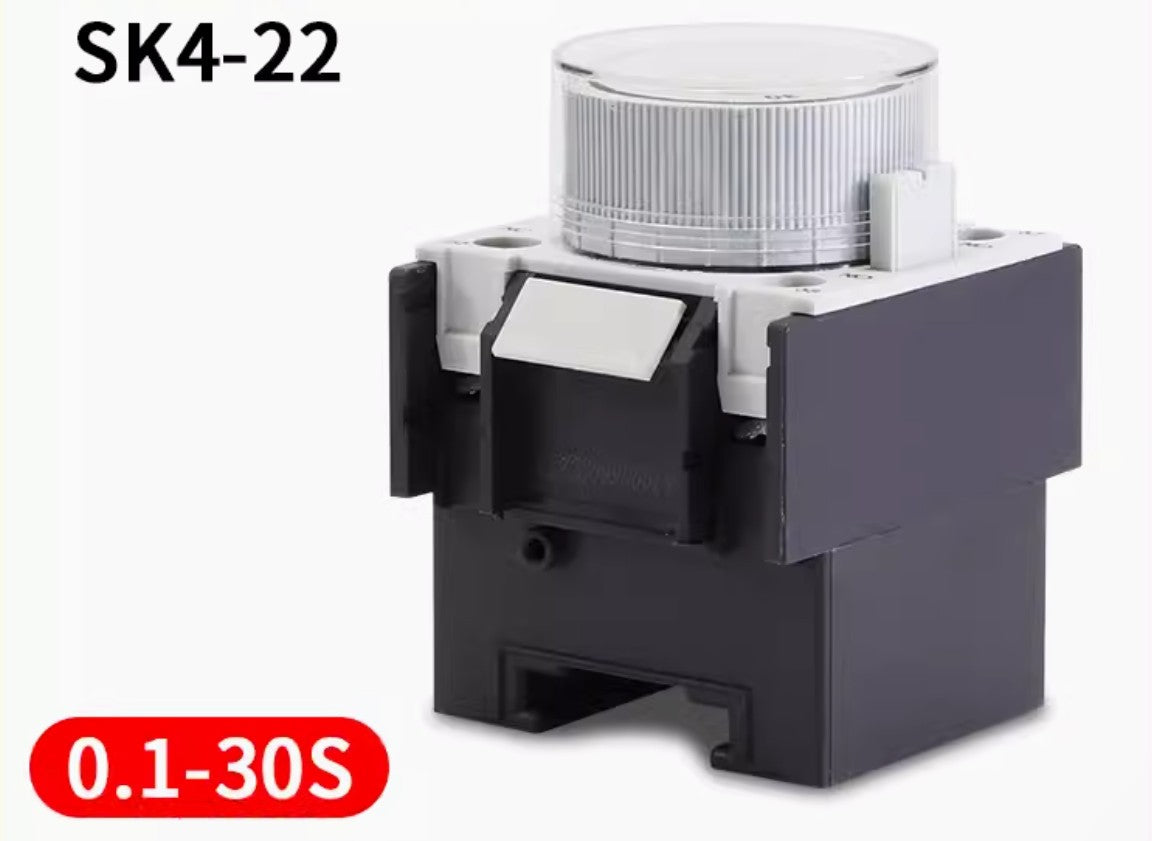 1 pcs For DELIXI Air delay head SK4-22 0.1-30S Adapted to CJX2s series contactor