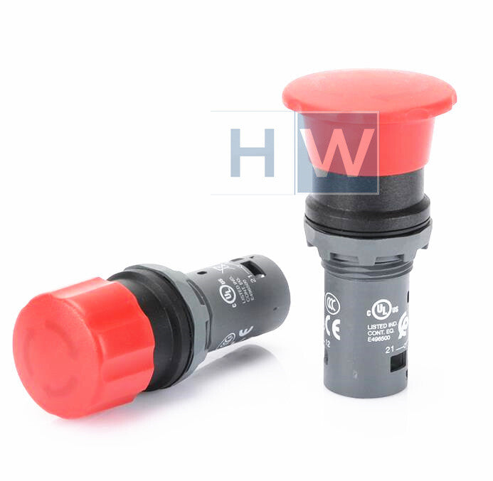 1Pc  Emergency Stop Button Switch CE3T-10R-11 CE3T-10R-01 CE3T-10R-02 22MM
