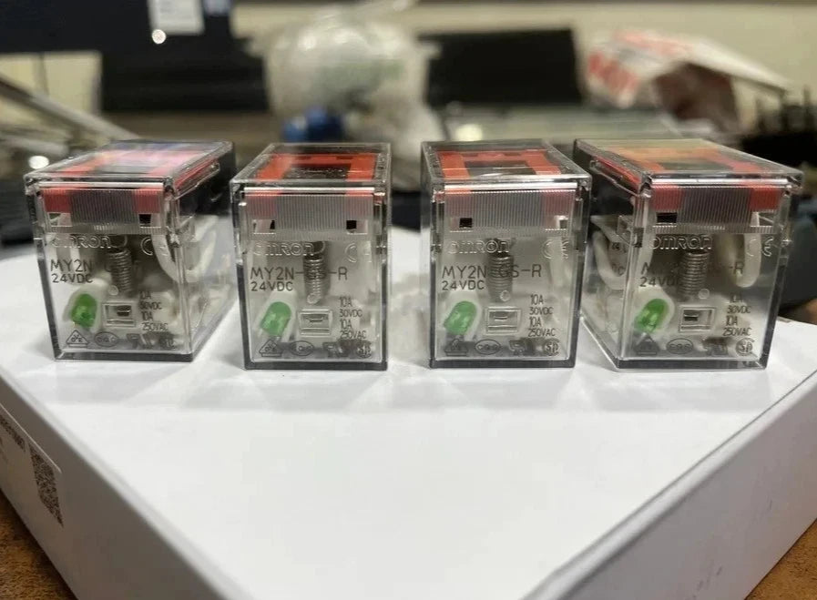 MY2N-GS-R  24VDC OMRON RELAY GEN PURPOSE DPDT 5A 24V  ( 10pc lot )