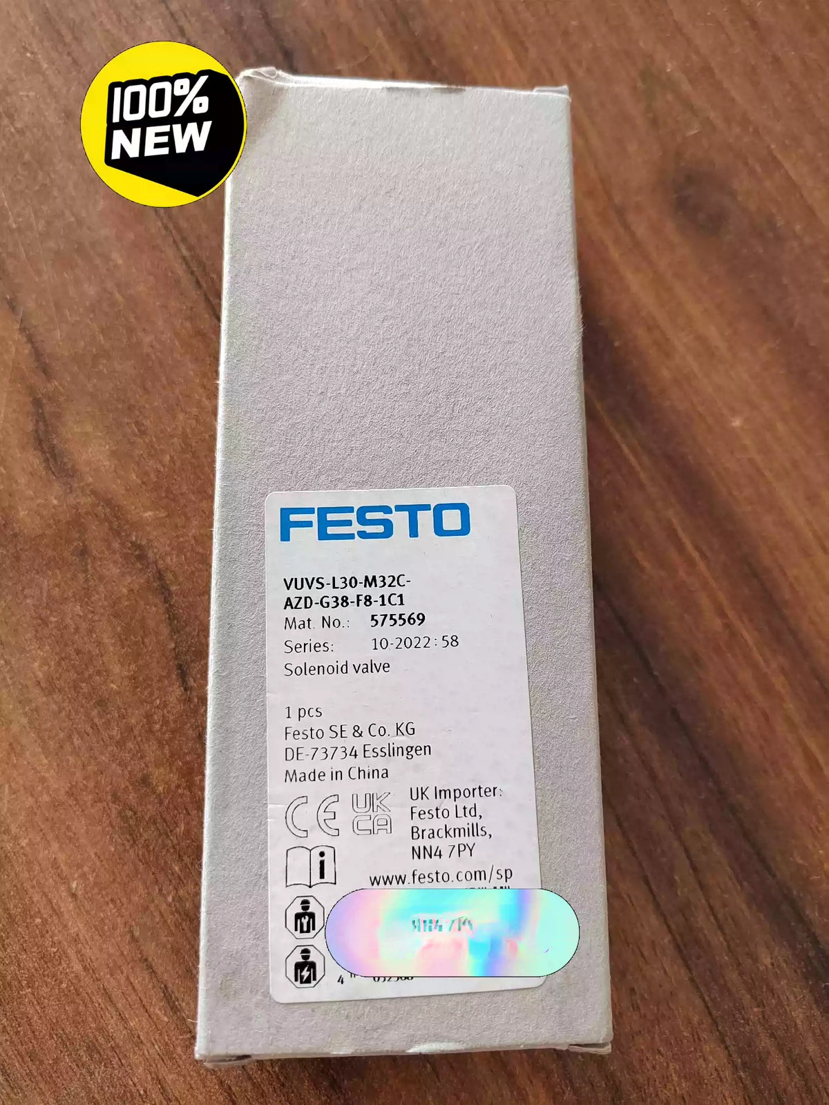 1pcs Festo VUVS-L30-M32C-AZD-G38-F8-1C1 575569 Solenoid Valve