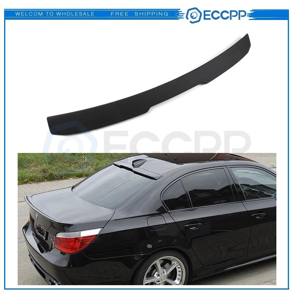 Rear Window Roof Wing Spoiler Visor Fits 2004-2009 BMW E60 A-C Style Lightweight