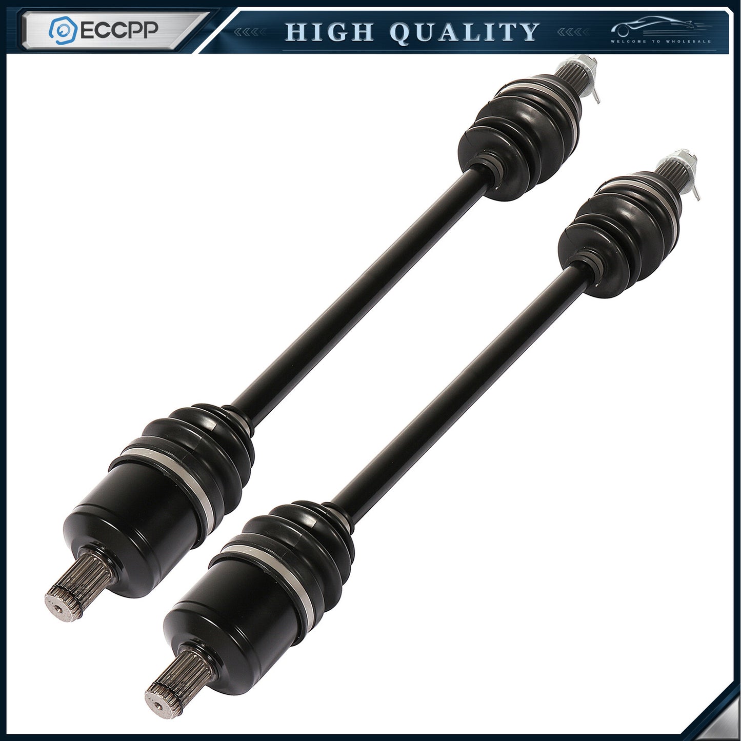 For Polaris General 1000 2 Pcs CV Joint Axles Front Passenger Driver 2016-2017