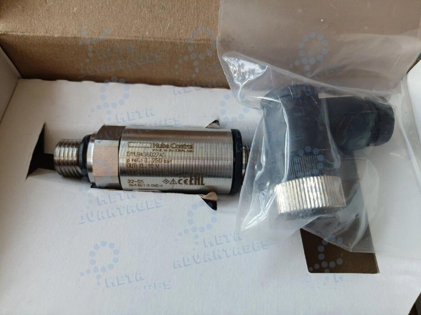 1pcs Huba pressure sensor transmitter 511.943602745 0-250Bar 0-10V #P