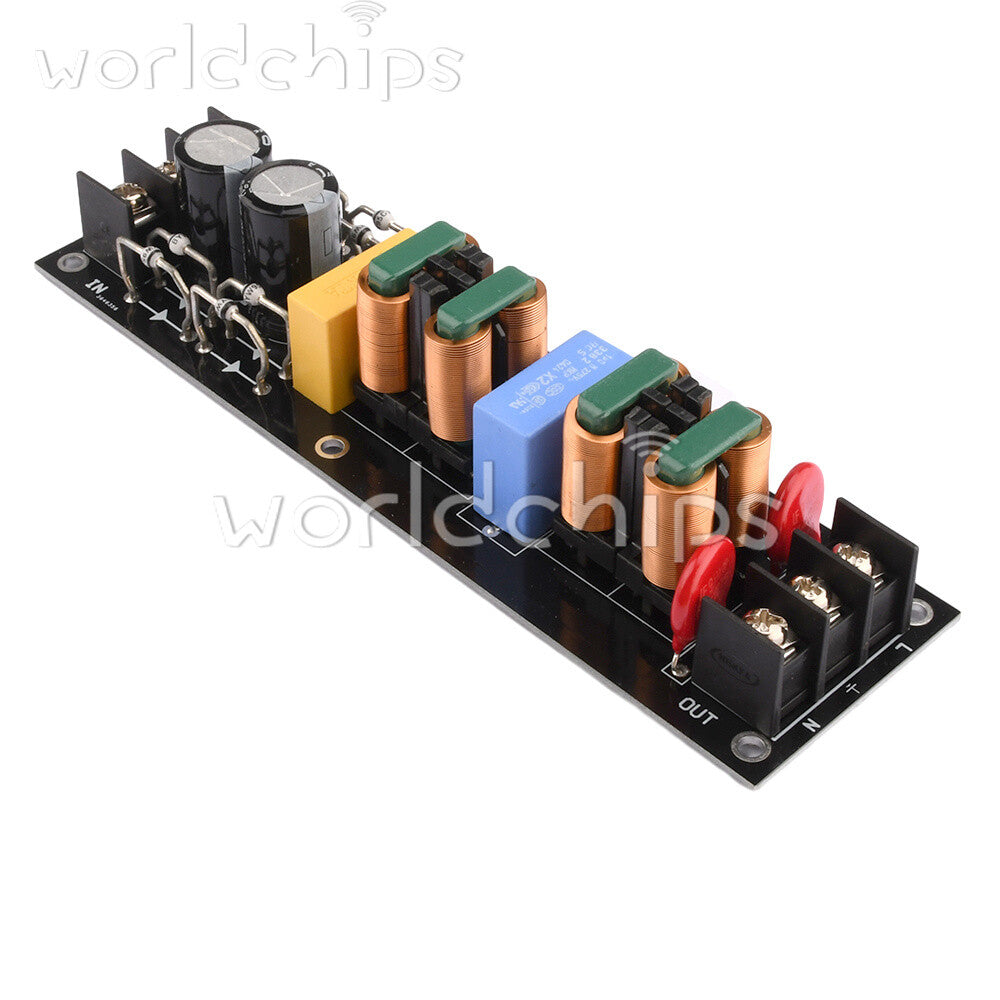 AC110V-265V 15A 2000W EMI Power Filter Module High Frequency Filter Board