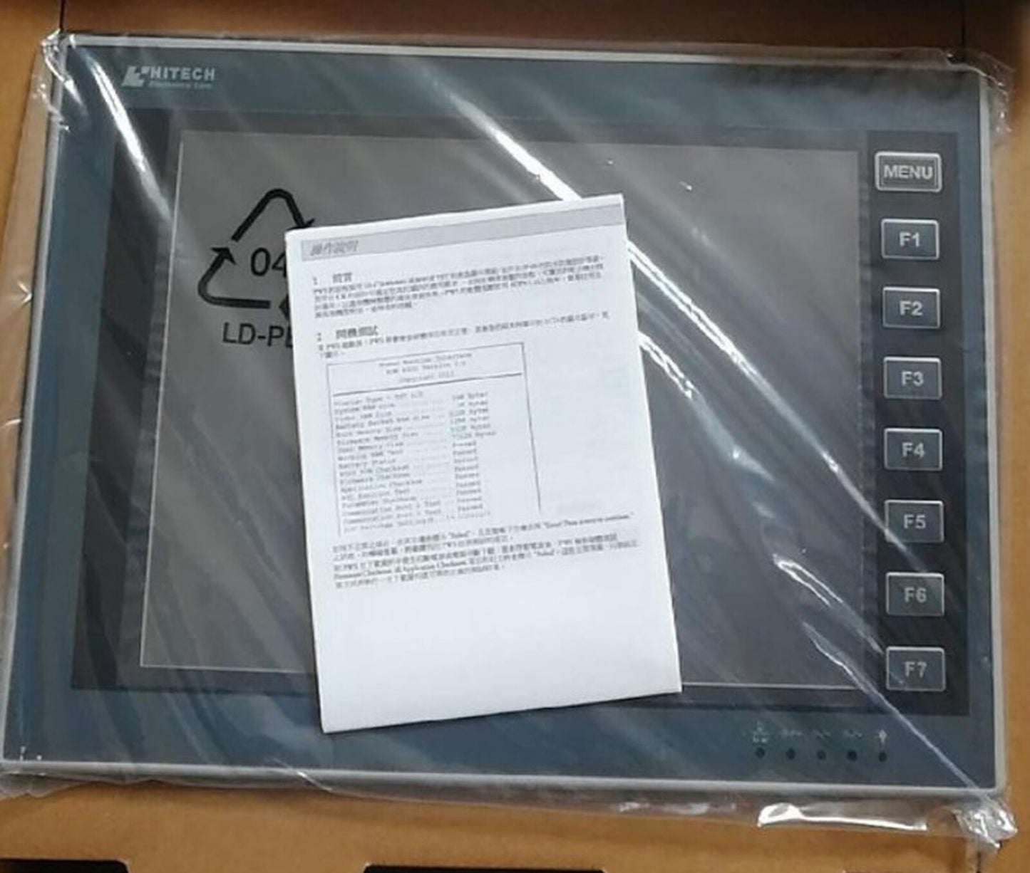1pcs For Hitech PWS6A00T-P HMI Touch Screen