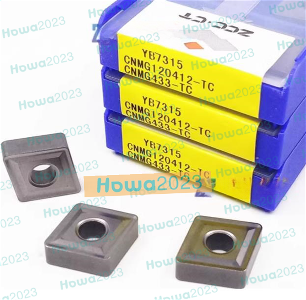 ZCC.CT CNMG120412-TC YB7315 CNMG433-TC CNC turning blade carbide inserts