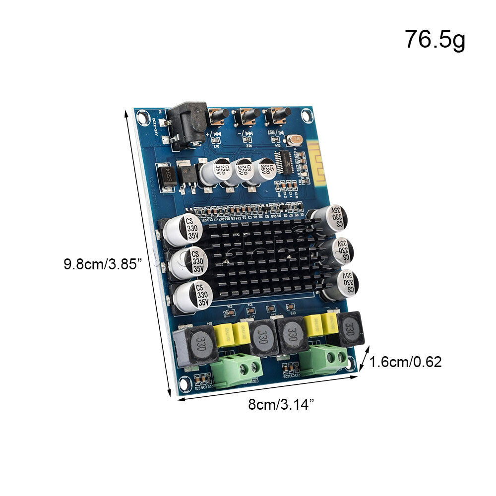 TPA3116 D2 120W+120W Dual Channel Bluetooth digital Power Audio Amplifier Board