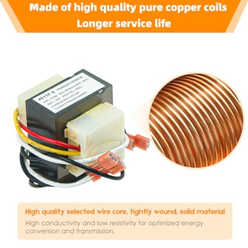 HVAC Transformer 120 To 24V Transformer Home Heating System Current Protection
