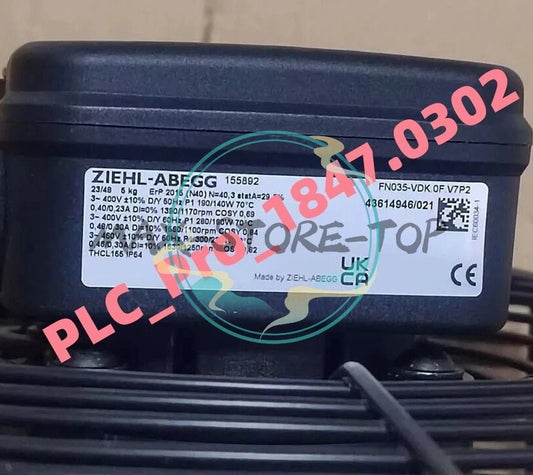 1PCS   ZIEHL-ABEGG FN035-VDK.0F.V7P2 Axial-Flow Fan Fast delivery