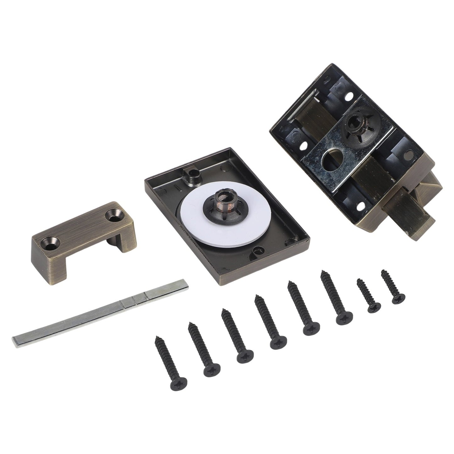 Premium Bronze Indicator Bolt for Bathroom Privacy WC Toilet Door Lock