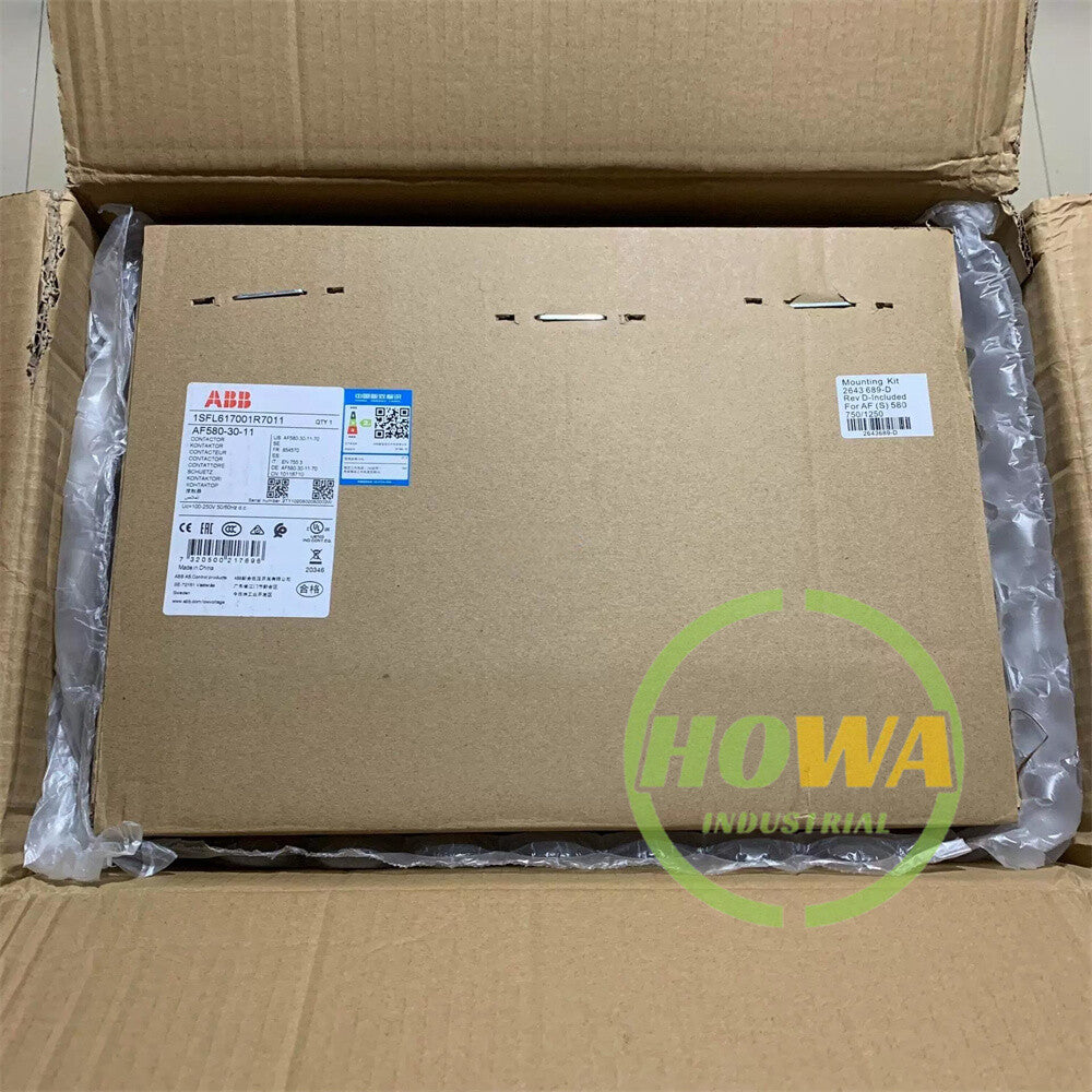 1/piece  ABB AC/DC contactor AF580-30-11 Coil Voltage 100-250V
