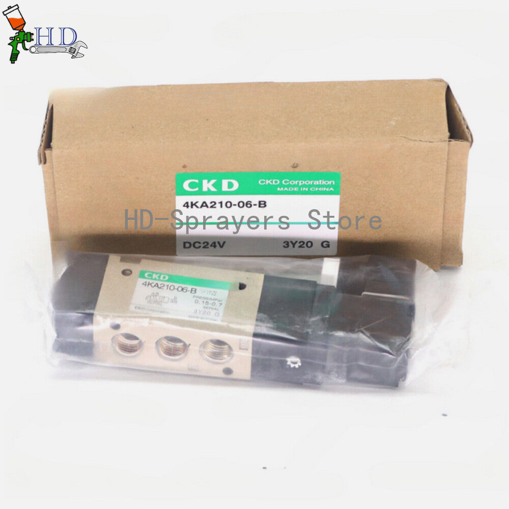 1PCS   For CKD 4KA210-06-B DC24V solenoid valve In Box freight free