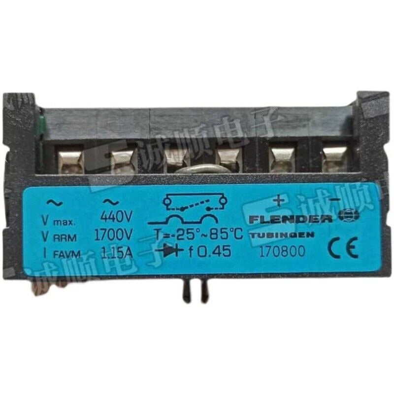 1x FLENDER 170800 440V 1700V 1.15A f 0.45 TUBIGEN Motor Brake Rectifier