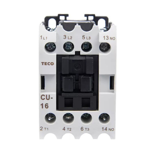 1/piece  TECO AC contactor CU-16 CU16 Coil Voltage AC220V Can Replace CN-16