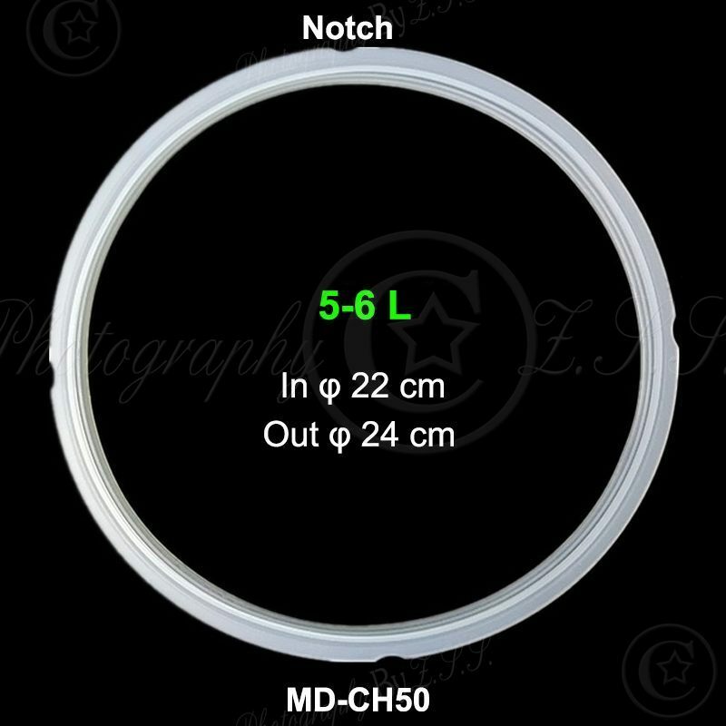High Pressure Rice Cooker Silicone Seal Ring 5-6L Gasket For Supor Midea Repair