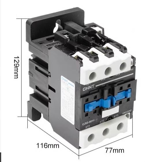 1/Piece CJX2-4011 CJX2-4011 AC110V AC220V AC380V  CHNT AC Contactor