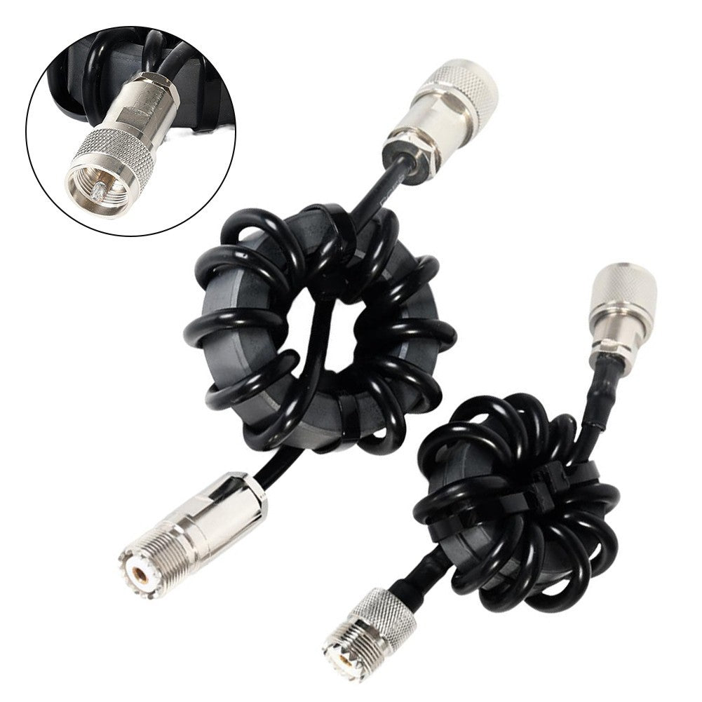 830MHz Magnetic Ring for Shortwave Radio with M Male and M Female Interfaces