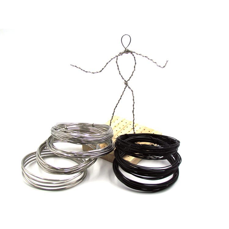 1-3mm Soft Clay Wax Skeleton Aluminum Wire DIY Sculpture Model Figure Stand