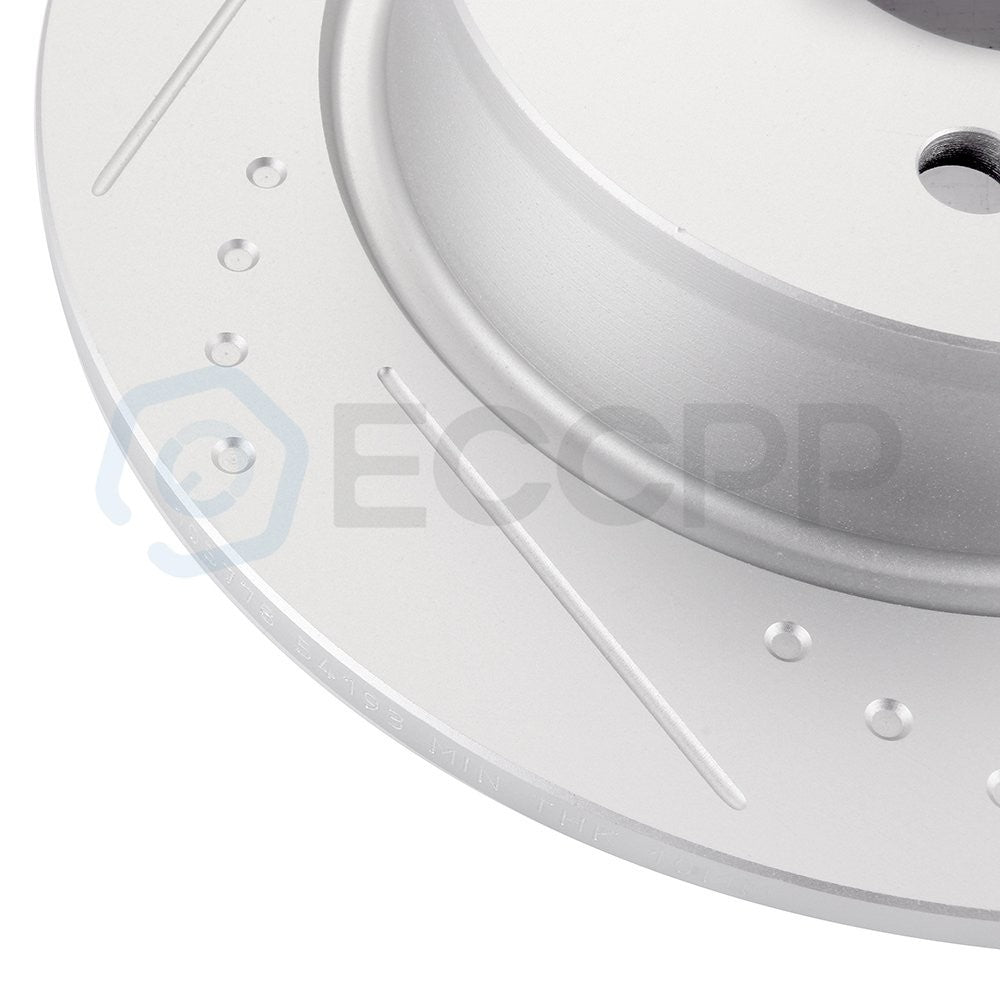 Rear Brake Disc Rotors For Ford C-Max Ford Escape 2014-2018 Ford Transit Connect