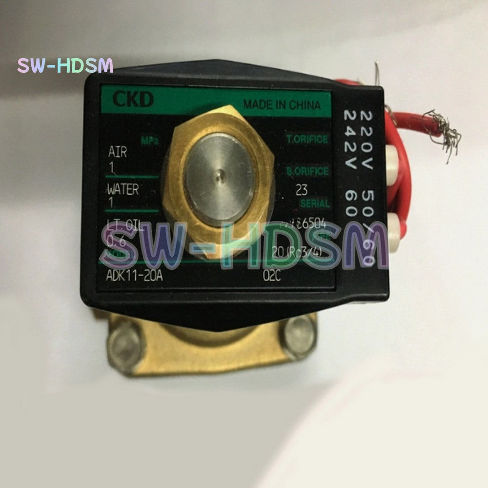 1PCS  for CKD Solenoid Valve ADK11-20A-02C-AC220V Freight Free