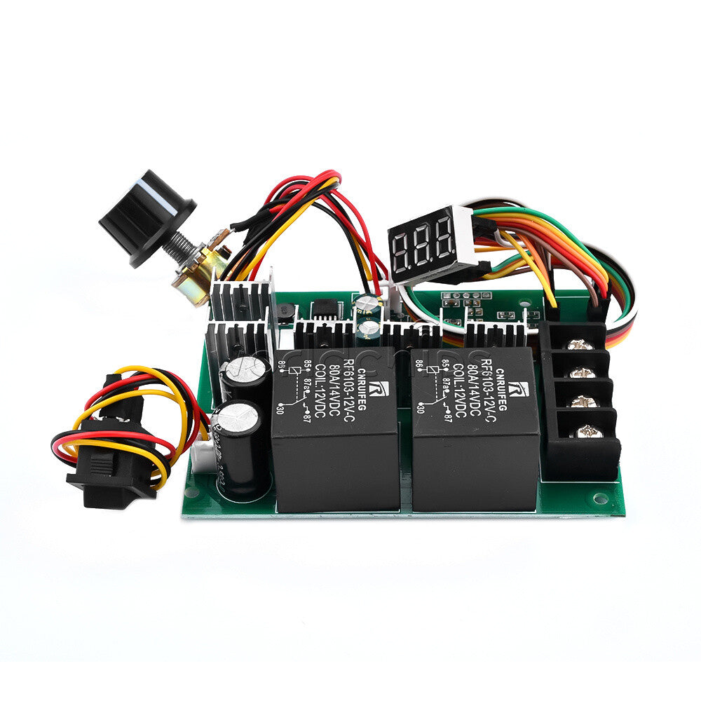 DC10-55V 40A PWM Speed Regulator Function DC Brush Motor Controller Switch