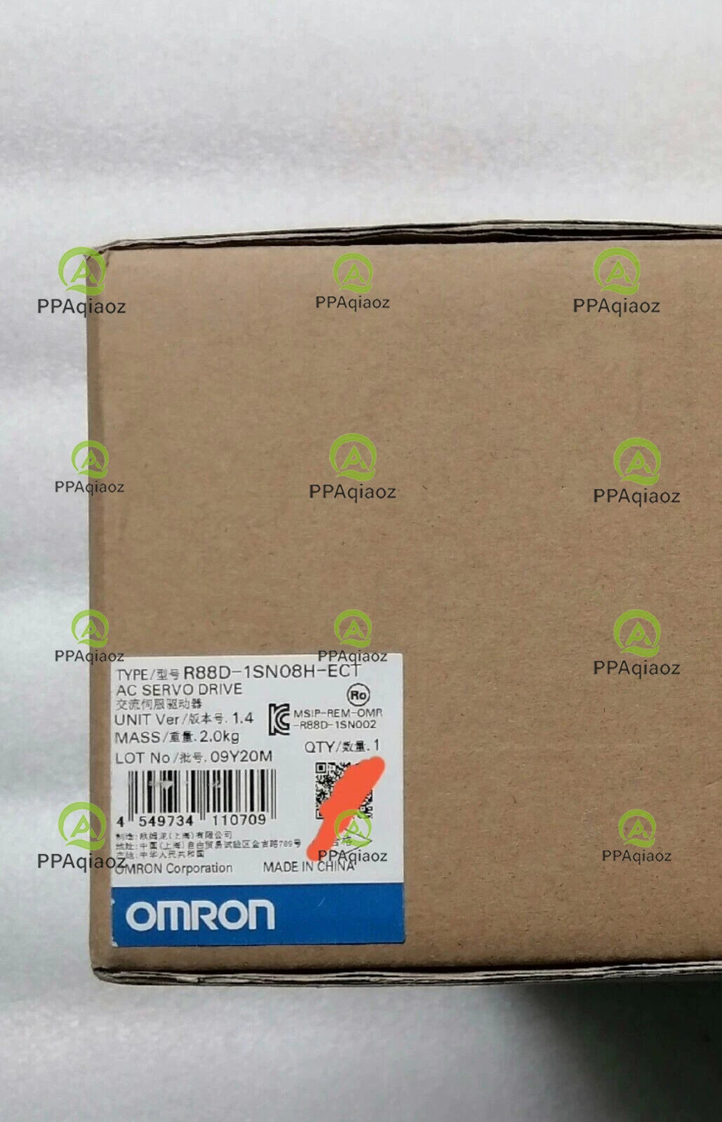 1Pcs  OMRON Servo Driver R88D1SN08HECT R88D-1SN08H-ECT Free shipping