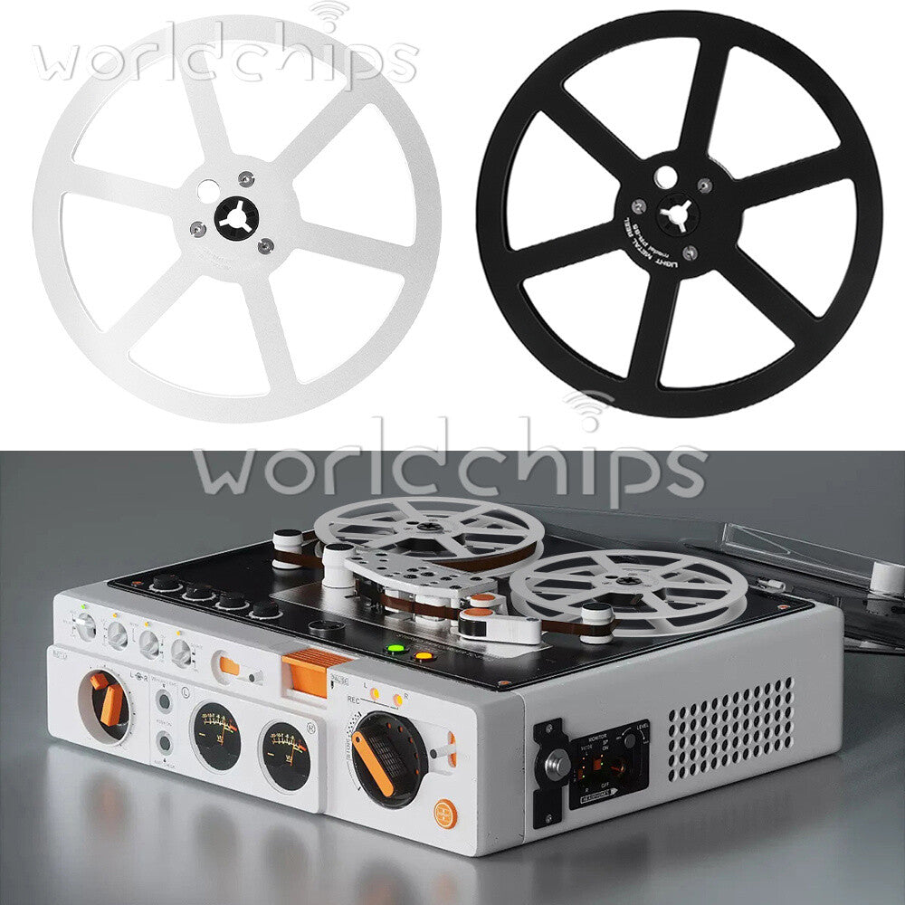 7'' Metal Aluminum Take Up Reel Low Noise Open Reel Reel-To-Reel Recorders Parts