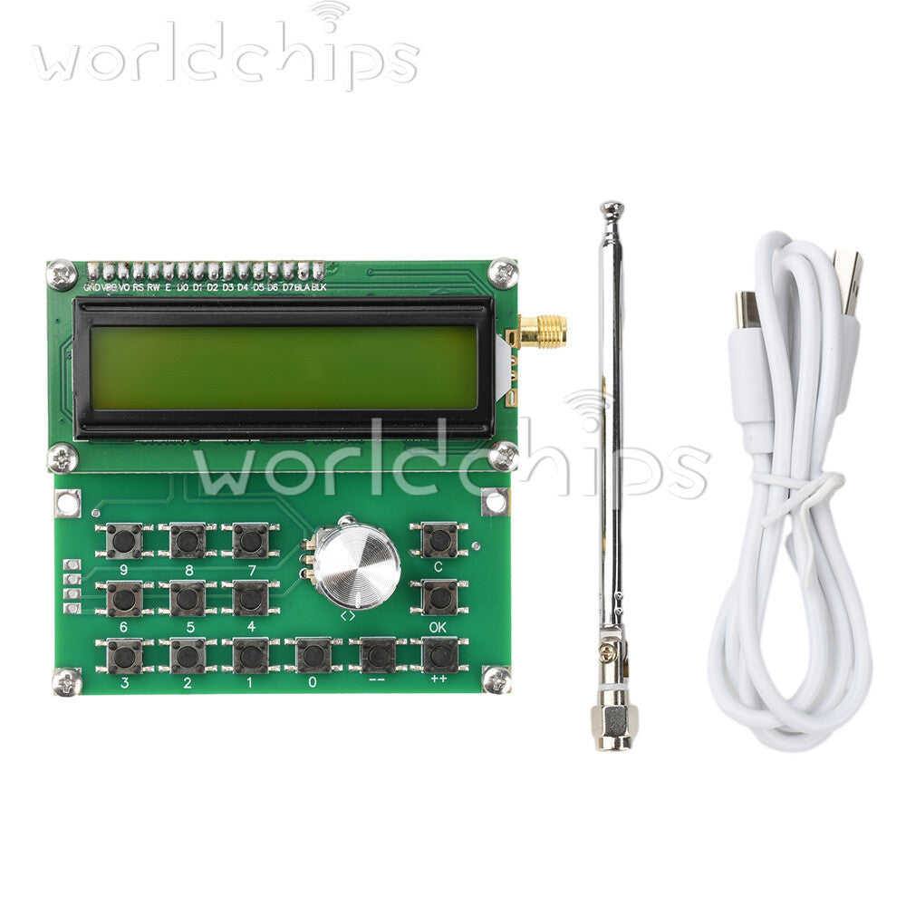 Type-C ADF4351 RF Signal Source 35MHz to 4000MHz Digital Signal Generator SMA