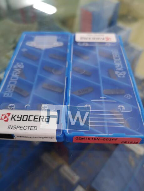 BOx/10PCS KYOCERA Stainless Steel Cutting CNC Blade GDM1516N-003PF PR1535