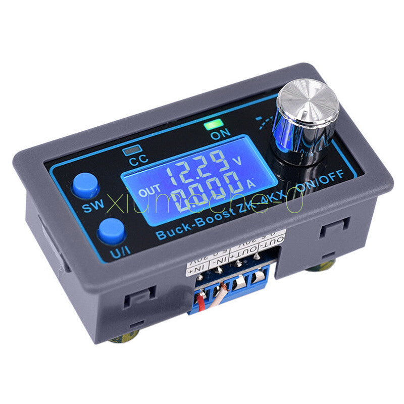 0.5-30V Adjustable DC-DC Buck Boost Converter CC CV Output Power Supply Module F