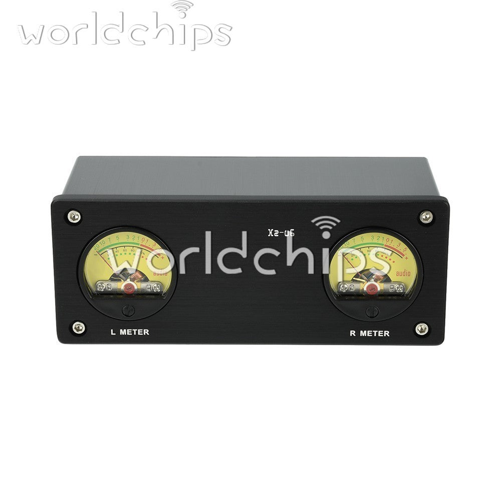 DC 5V Dual VU Signal Level Meter Audio input signal level Mornitor 3.5mm / RCA