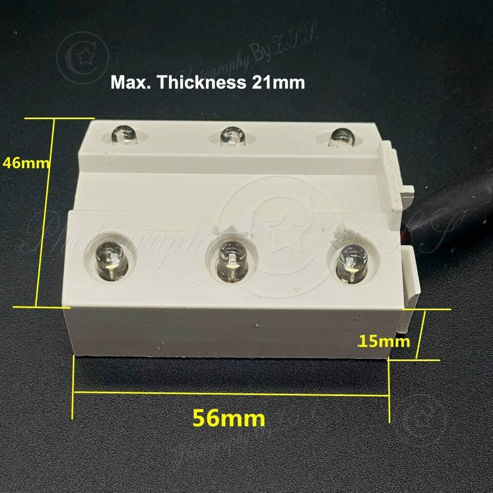 Universal 1w 6LED Lamp Light Unit For Haier Homa Midea Hisense LG Fridge Repair
