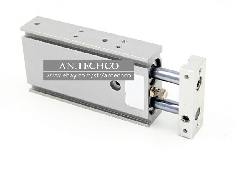 Pneumatic CXSM20-25 Dual Rod Cylinder Double Acting SMC Type