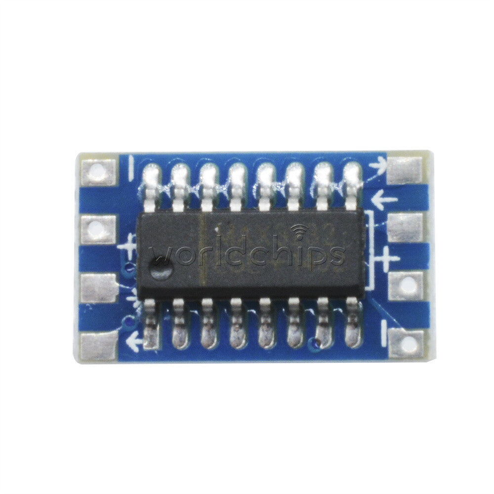 100PCS Serial Port Mini RS232 to TTL Converter Adaptor Module Board MAX3232