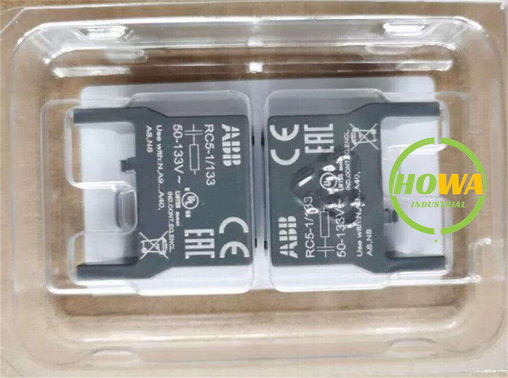 Pack/2pieces ABB Surge Suppression Protector RC5-1/133 Contactor  50-133VAC