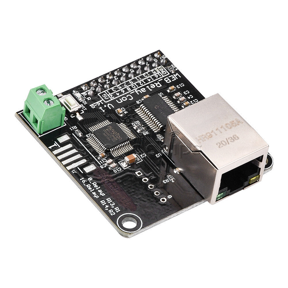 Ethernet WAN Control LAN Web Server 16Channel Relay Ethernet RJ45 Network Module