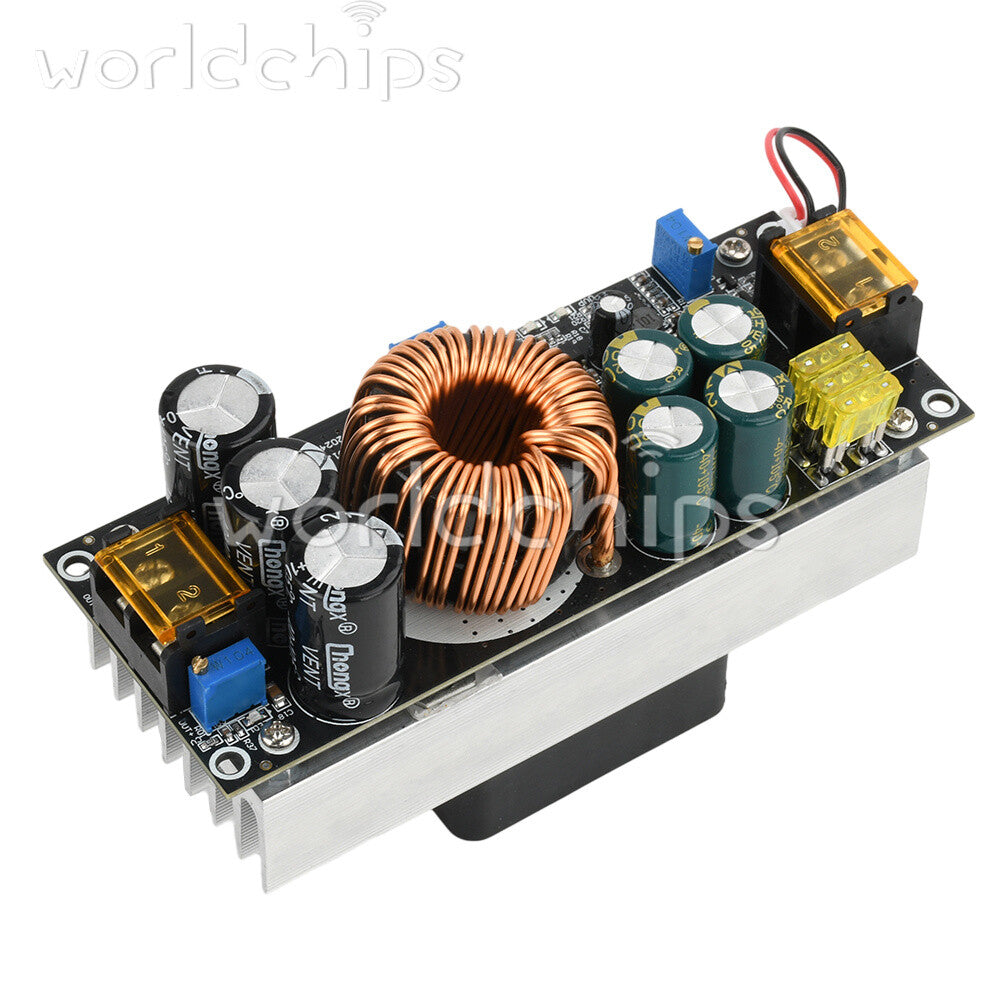 1800W 40A Boost Power Supply Module DC-DC Boost Adjustable Voltage Converter