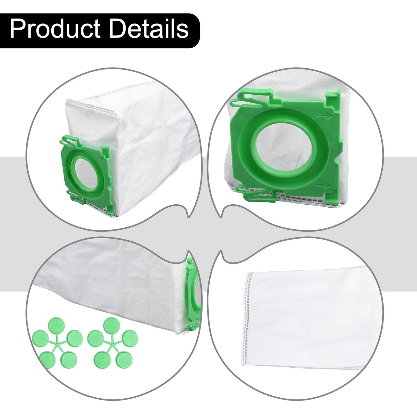 Optimal Performance with 10 Microfibre Dust Bags for SEBO Vacuum Cleaner