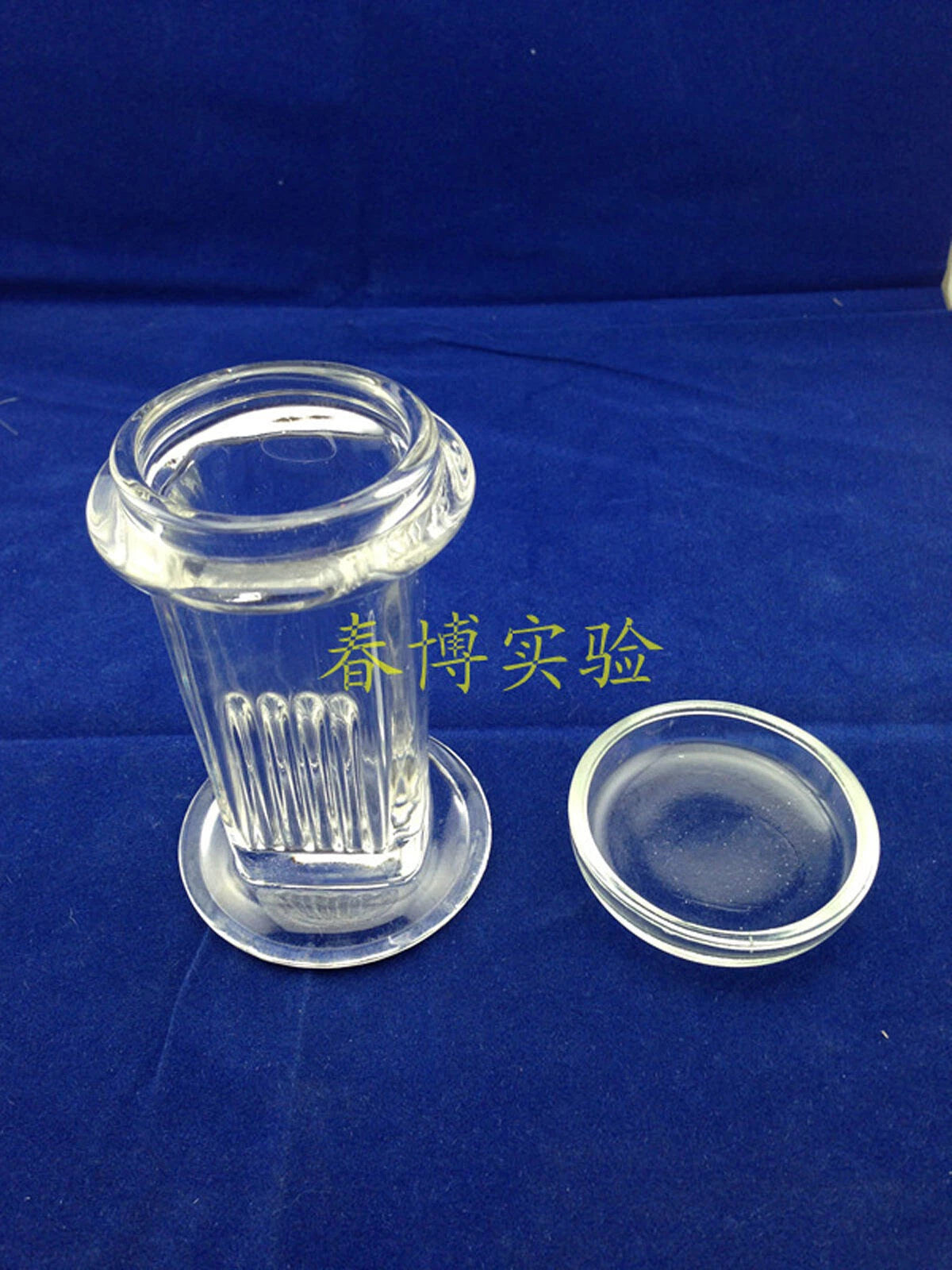 Microscope Slides Glass Staining Rack Stand Coplin Jar,5-Slides