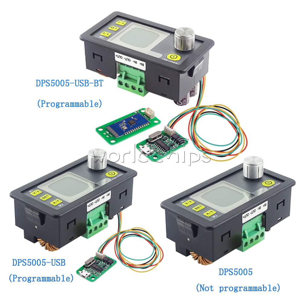 DPS5005 Digital Control DC Step-Down Regulated Power Supply USB Bluetooth
