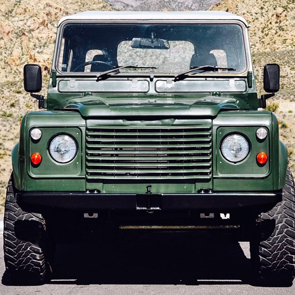 Replacement 7 Inch Headlamp Retaining Bezel Pair for Land Rovers Series 2 2A 3