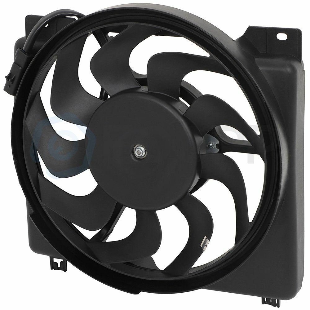 Radiator Cooling Fan Assembly For 1997 1998 1999 2000 2001 Jeep Cherokee
