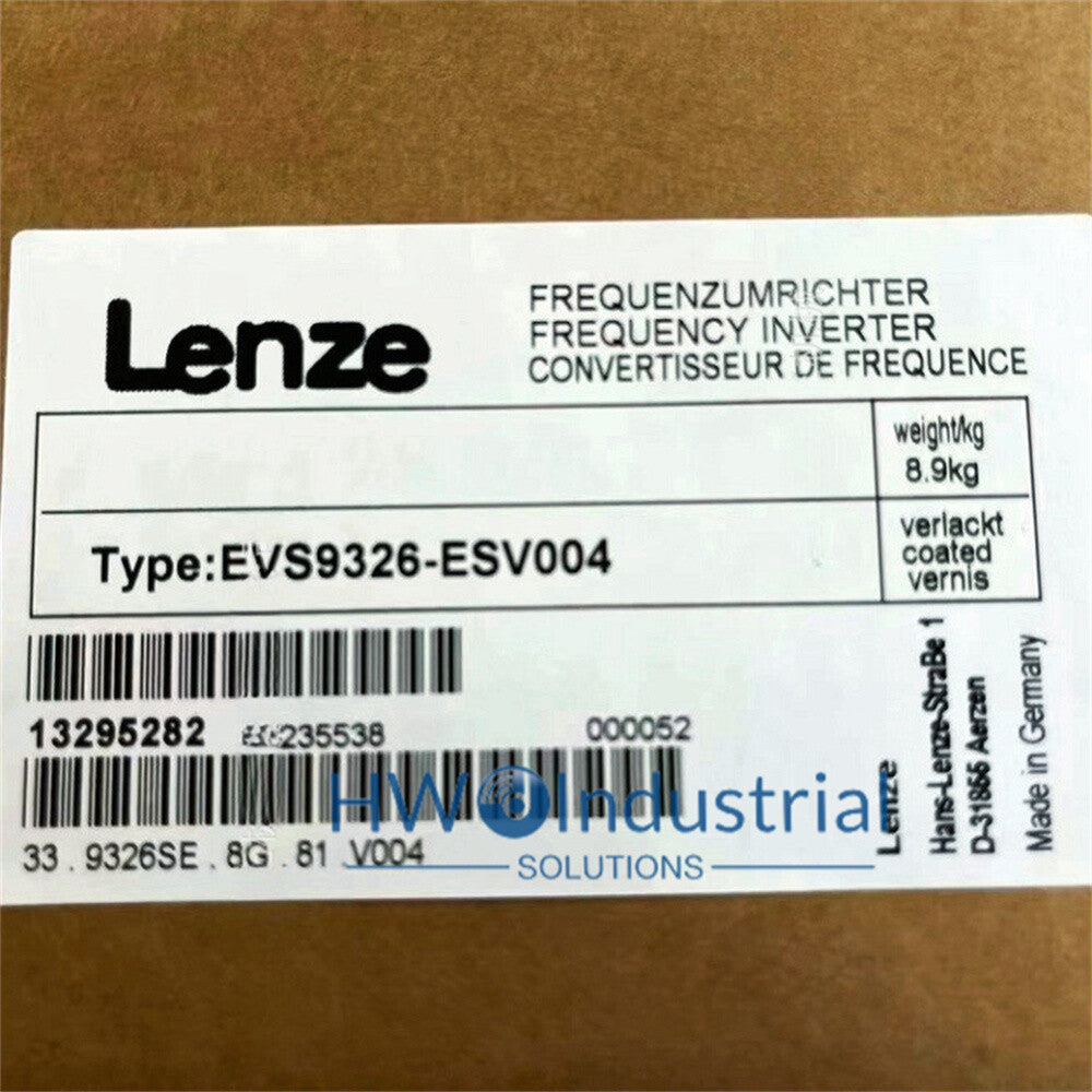 1/Piece LENZE Inverter EVS9326-ESV004 EVS9326ESV004 Frequency Converter