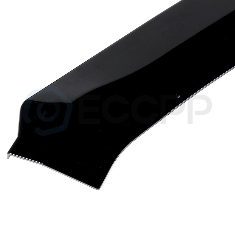 For Honda Accord 2018 2019 Glossy Black 3PCS Front Bumper Cover Trim Spoiler Lip