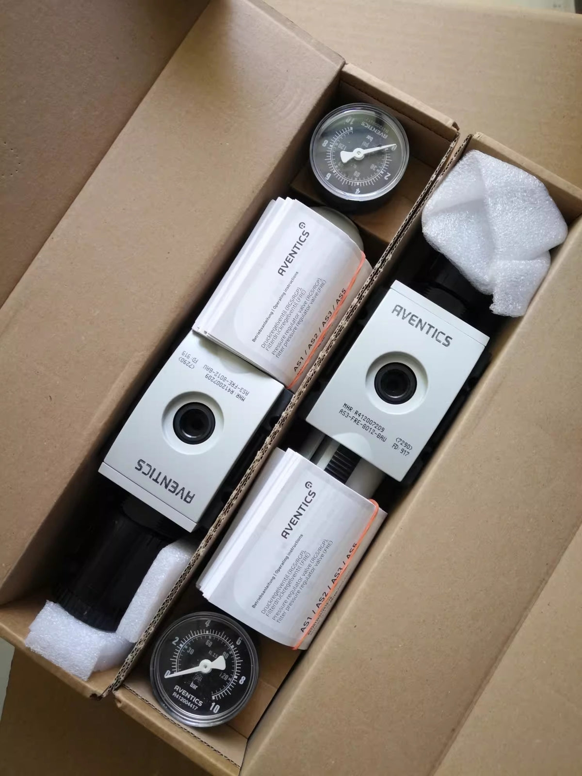 1pcs AVENTICS R412007209 Filter Pressure Regulating Valve with Pressure Gauge