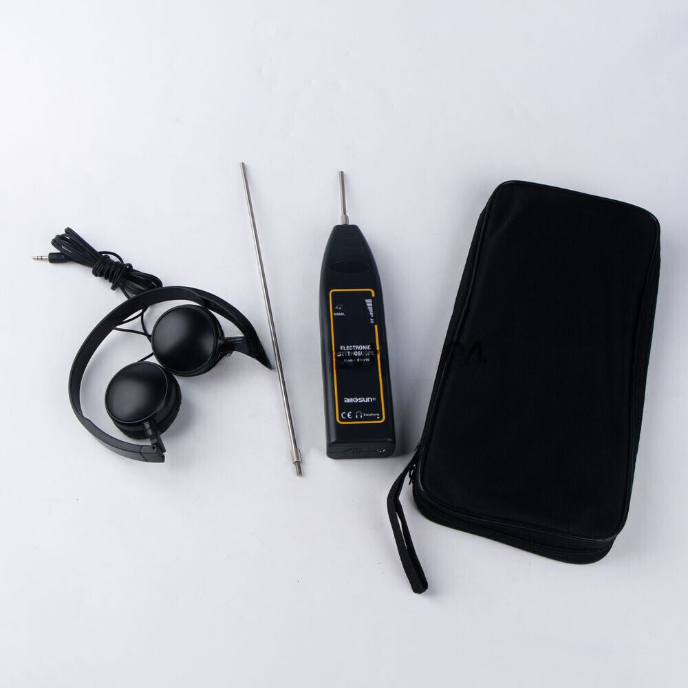 Electronic Stethoscope Earphone Leak Detector Water Hose Detection Equipment Kit