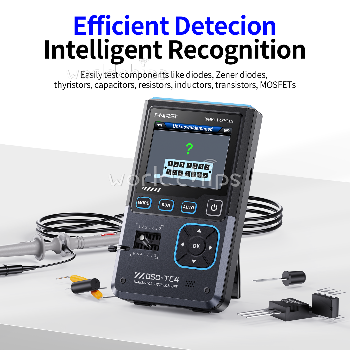FNIRSI LCR-P1 Transistor Tester / DSO-TC4 Digital Oscilloscope Signal Generator