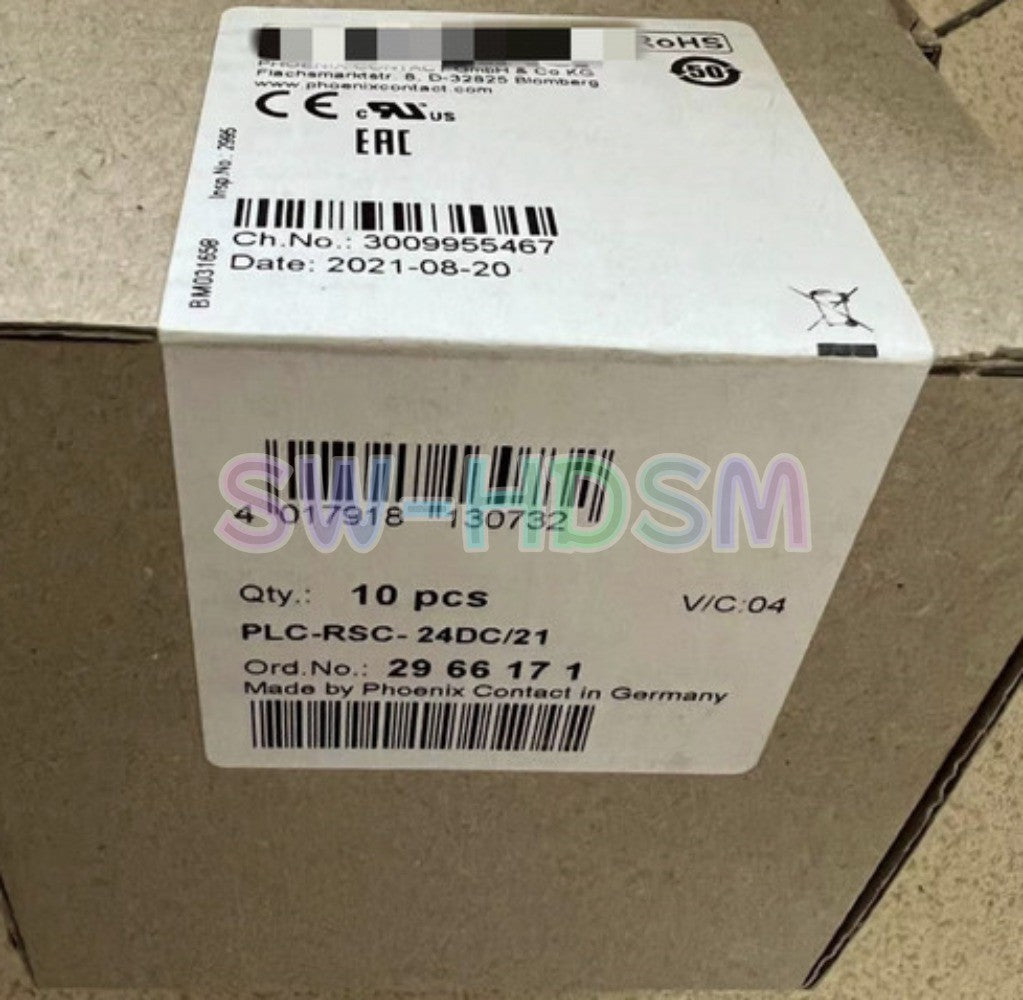 10PCS/box  for PHOENIX 2966171 PLC-RSC-24DC/21 Relay Freight Free