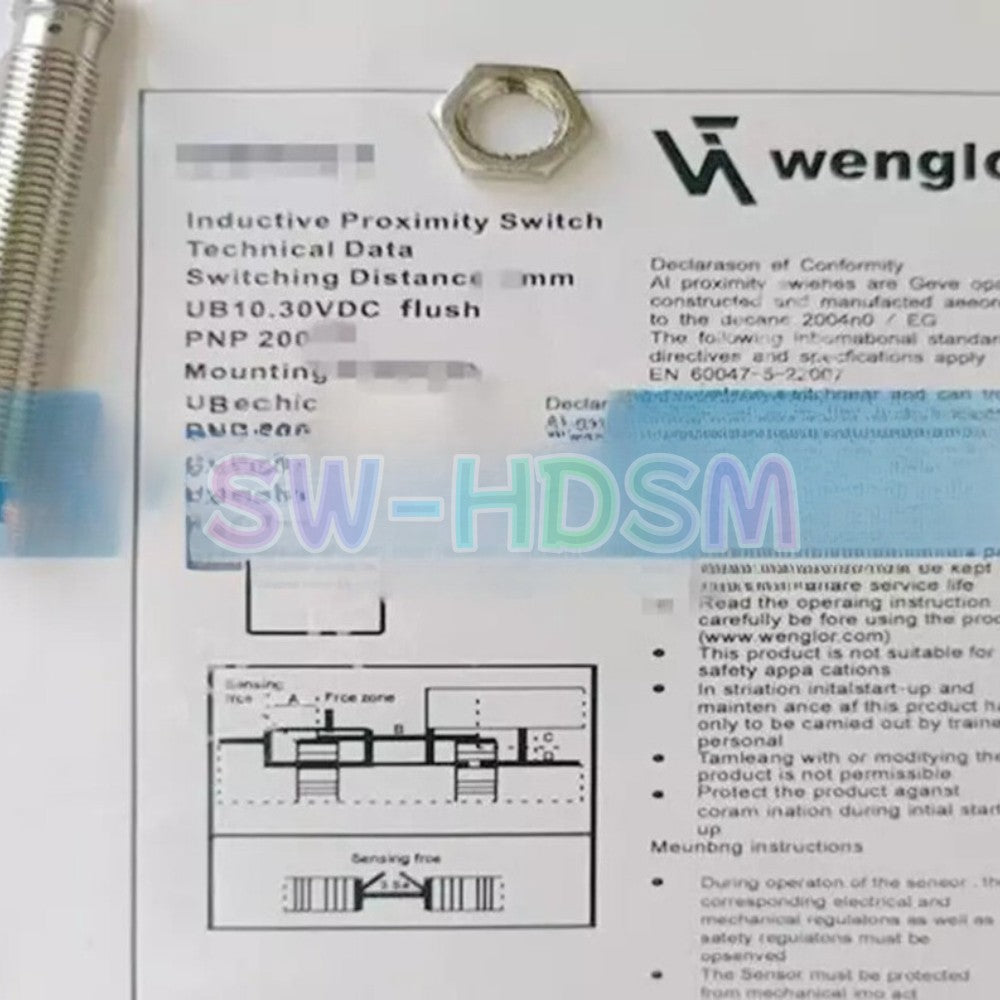1PCS   for Wenglor Proximity Switch Sensor I08H052 Freight Free